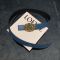 Loewe Anagram Buckle Reversible Belt In Smooth Calfskin Blue