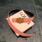 Loewe Anagram Buckle Reversible Belt In Smooth Calfskin Pink