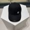 Loewe Tiny Anagram Embroidery Baseball Cap In Canvas Black