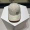 Loewe Tiny Anagram Embroidery Baseball Cap In Canvas White