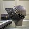 Loewe Anagram Visor In Mesh and Canvas Black