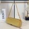 Loewe Bracelet Pouch In Pleated Nappa Lambskin Butter
