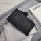 Loewe Coin Cardholder In Soft Grained Calfskin Black