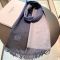 Loewe Degrade Scarf In Cashmere Dark Grey/Grey