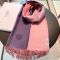 Loewe Degrade Scarf In Cashmere Purple/Pink