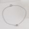 Loewe Donut Link Necklace In Metal Silver