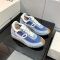 Loewe Flow Runner Sneakers Unisex Technical Mesh and Suede Blue