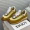Loewe Flow Runner Sneakers Unisex Technical Mesh and Suede Yellow/Brown