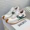 Loewe Flow Runner Sneakers Unisex Nylon and Suede Grey/Military Green