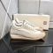 Loewe Flow Runner Sneakers Unisex Nylon and Suede Grey/White