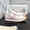 Loewe Flow Runner Sneakers Unisex Nylon and Suede Pink/Grey