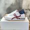 Loewe Flow Runner Sneakers Unisex Nylon and Suede White/Red