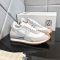Loewe Flow Runner Sneakers Unisex Nylon and Suede White/Silver