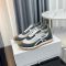 Loewe Flow Runner Sneakers Unisex Pvc and Suede Taupe