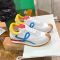 Loewe Flow Runner Sneakers Unisex Suede and Nylon Grey/Blue