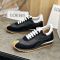 Loewe Flow Runner Sneakers Women Suede and Nylon Black