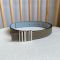 Loewe Graphic Logo Buckle Belt 2.8 In Smooth Calfskin Grey/Silver