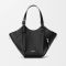 Loewe Hammock Flip Bag In Classic Calfskin Black