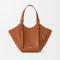 Loewe Hammock Flip Bag In Classic Calfskin Squirrel