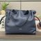 Loewe Large Flamenco Clutch In Nappa Calfskin Navy Blue