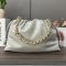 Loewe Large Flamenco Purse In Mellow Nappa Lambskin Grey