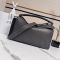 Loewe Large Puzzle Bag In Deerskin Dark Grey