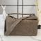 Loewe Large Puzzle Bag In Grained Nubuck Tundra