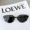 Loewe LW50037 Anagram Sunglasses In Metal Black