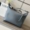 Loewe Medium Cubi Crossbody Bag with Jacquard Strap In Supple Smooth Calfskin Deep Navy