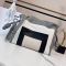 Loewe Medium Flamenco Clutch In Marquetry Squares Motif Nappa Calfskin Grey/Light Ghost