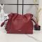 Loewe Medium Flamenco Clutch In Nappa Calfskin Burnt Red