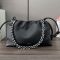 Loewe Medium Flamenco Purse In Deerskin Black
