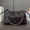 Loewe Medium Flamenco Purse In Deerskin Dark Chestnut
