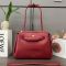 Loewe Medium Madrid Bag In Supple Calfskin Burnt Red