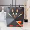 Loewe Medium Puzzle Fold Tote In Futurist Cat Motif Nappa Calfskin Deep Grey