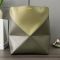 Loewe Medium Puzzle Fold Tote In Bicolor Calfskin Khaki Green/Olive