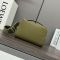 Loewe Mini Crossbody Camera Bag In Soft Grained Calfskin Dark Khaki Green
