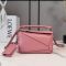 Loewe Mini Featherlight Puzzle Bag In Nappa Lambskin Blush