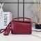 Loewe Mini Featherlight Puzzle Bag In Nappa Lambskin Burnt Red