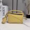 Loewe Mini Featherlight Puzzle Bag In Nappa Lambskin Butter