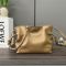 Loewe Mini Flamenco Anagram Clutch In Nappa Calfskin Oak