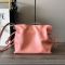 Loewe Mini Flamenco Anagram Clutch In Nappa Calfskin Cherry