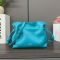 Loewe Mini Flamenco Clutch In Nappa Calfskin Turquoise
