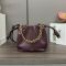 Loewe Mini Flamenco Purse In Mellow Nappa Lambskin Burgundy