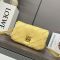 Loewe Mini Puffer Goya In Pleated Shiny Nappa Lambskin Butter