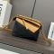 Loewe Mini Puzzle Edge Bag In Bicolor Calfskin Black/Warm Desert