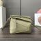 Loewe Mini Puzzle Edge Bag In Classic Calfskin Eucalyptus Green