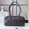 Loewe Panta Amazona 31 Cropped Bag In Shiny Calfskin Vintage Brown