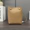 Loewe Pebble Pouch In Smooth Calfskin Oak