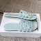Loewe Petal Anagram Slides Women Soft Calfskin Light Blue